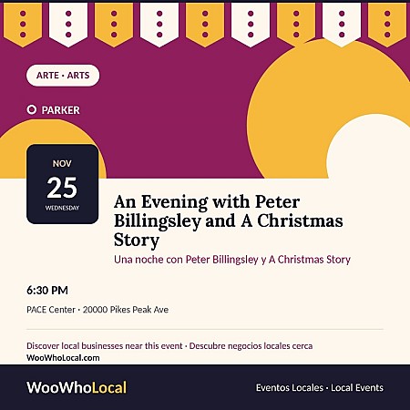 An Evening with Peter Billingsley and A Christmas Story