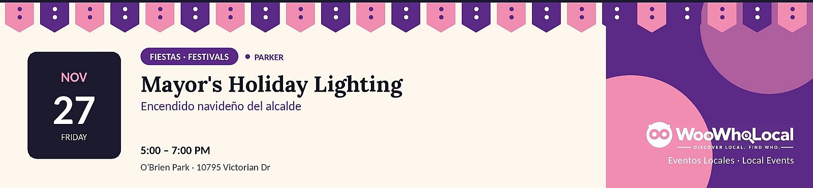 Mayor's Holiday Lighting