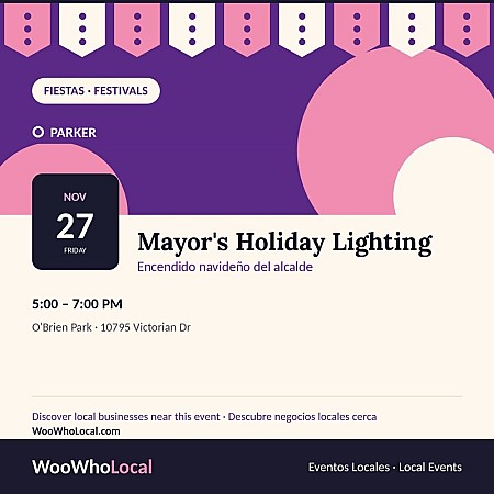 Mayor's Holiday Lighting