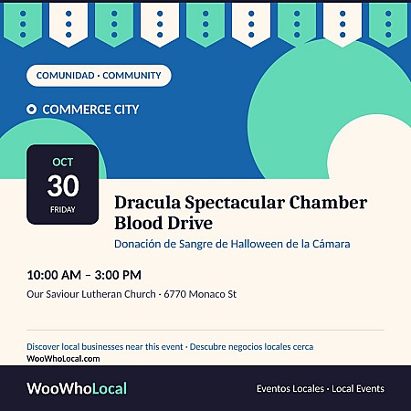 Dracula Spectacular Chamber Blood Drive