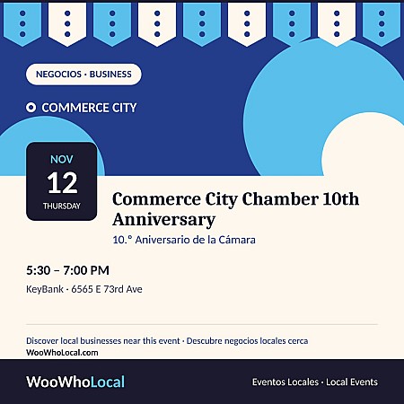 Commerce City Chamber 10th Anniversary