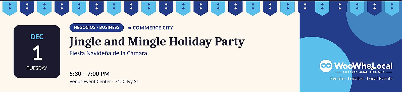 Jingle and Mingle Holiday Party