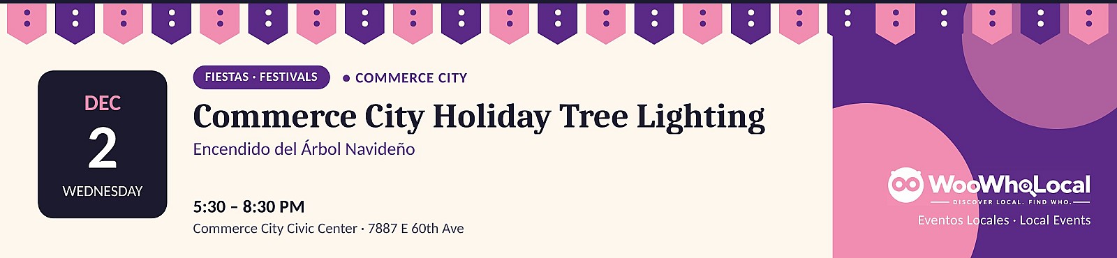 Commerce City Holiday Tree Lighting