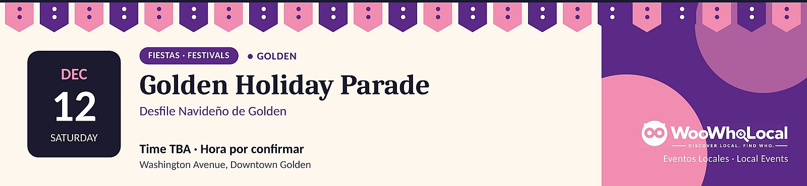 Golden Holiday Parade