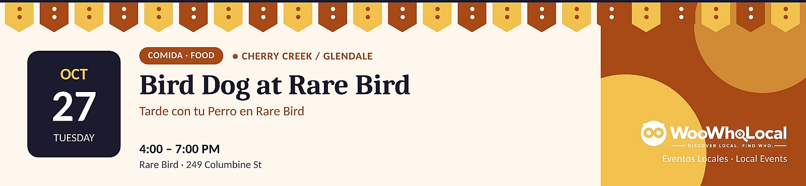 Bird Dog at Rare Bird