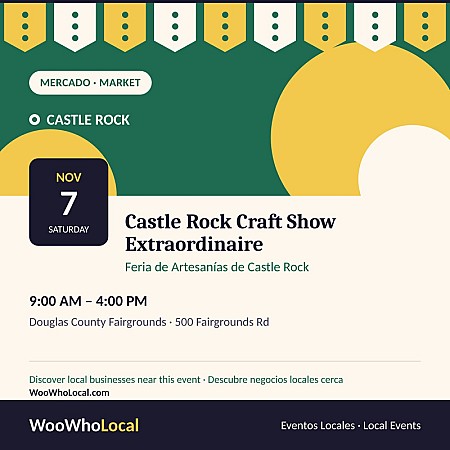 Castle Rock Craft Show Extraordinaire