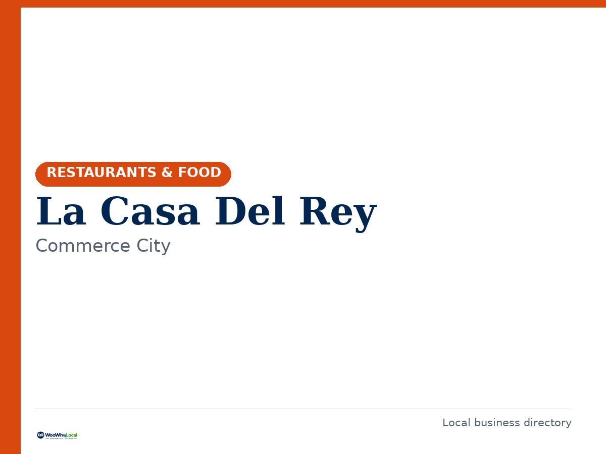 La Casa Del Rey