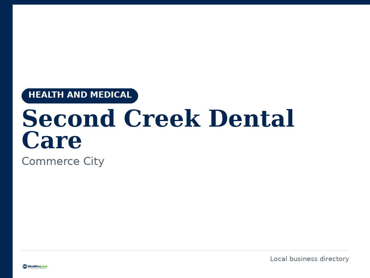 Second Creek Dental Care