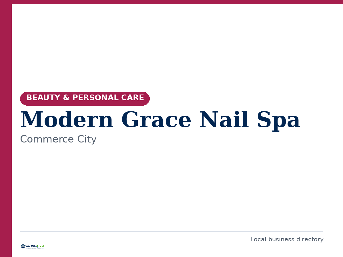 Modern Grace Nail Spa