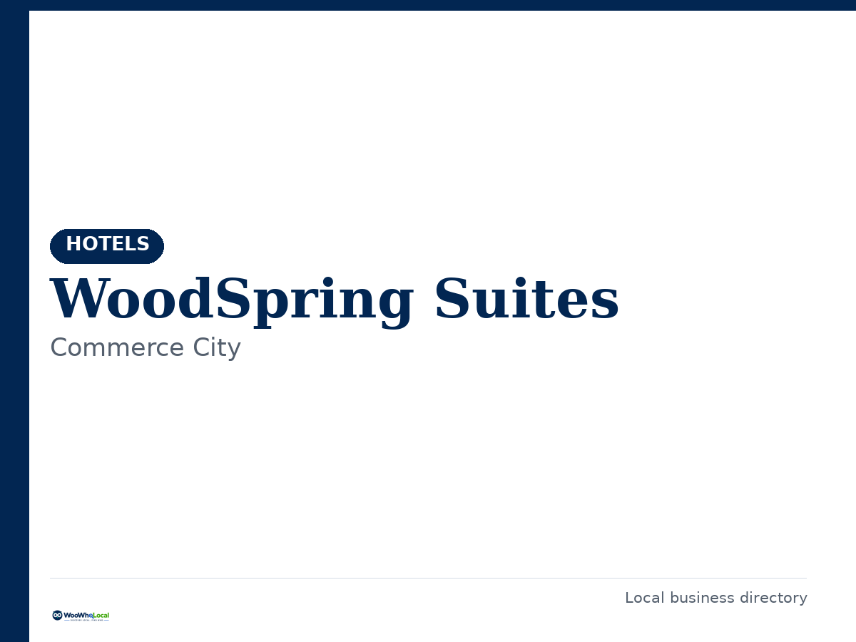 WoodSpring Suites