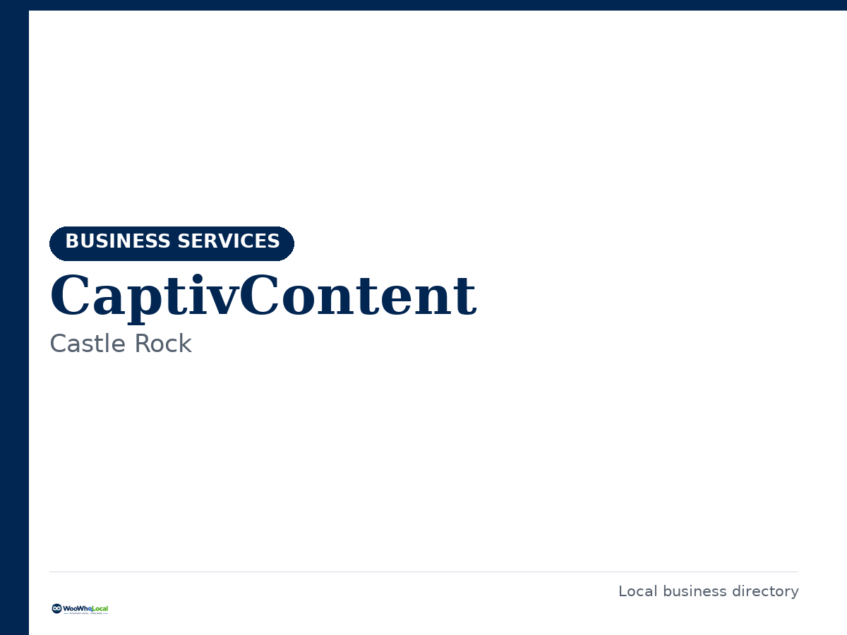 CaptivContent