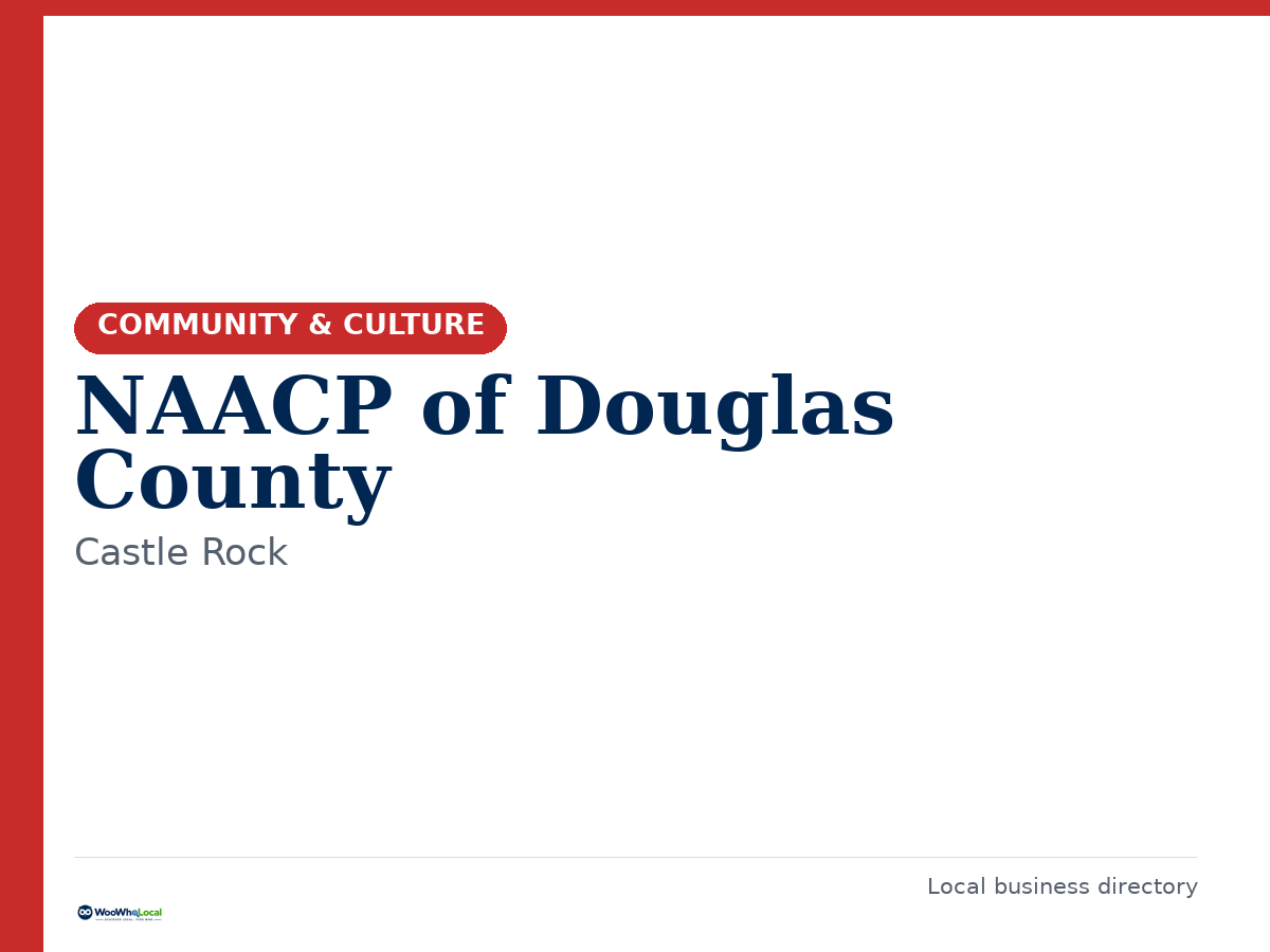 NAACP of Douglas County