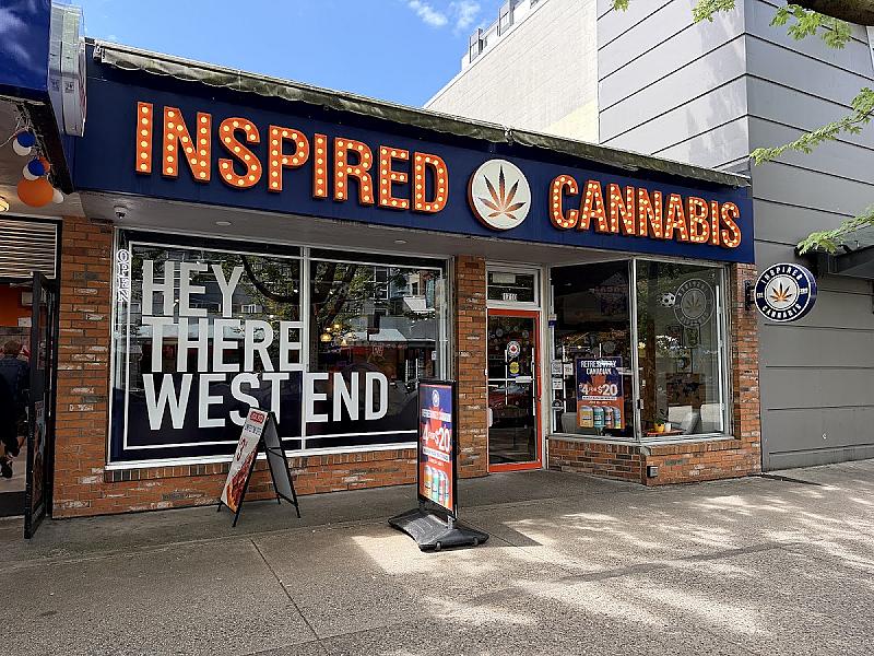 Westend (Robson Street) Cannabis Dispensary - Inspired Cannabis