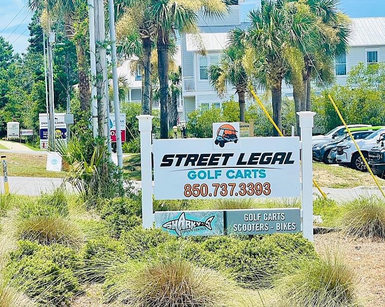 30A Street Legal Golf Cart Rentals