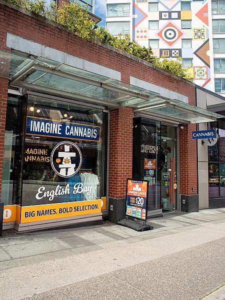 Davie Street Vancouver Cannabis Dispensary - Imagine Cannabis