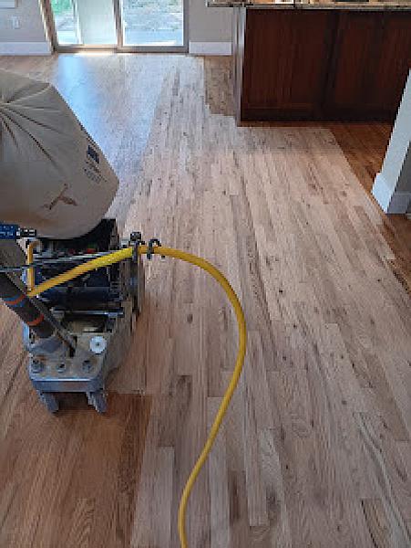 Dustin's Hardwood floor refinishing