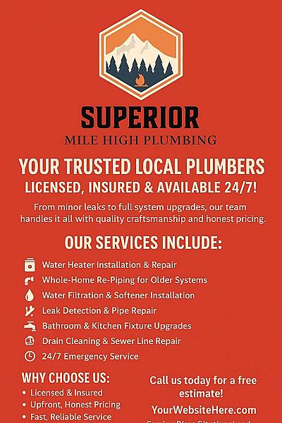 SUPERIOR MILE HIGH PLUMBING