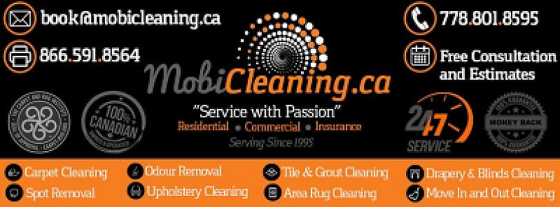 Mobi Cleaning Canada New Westminster BC