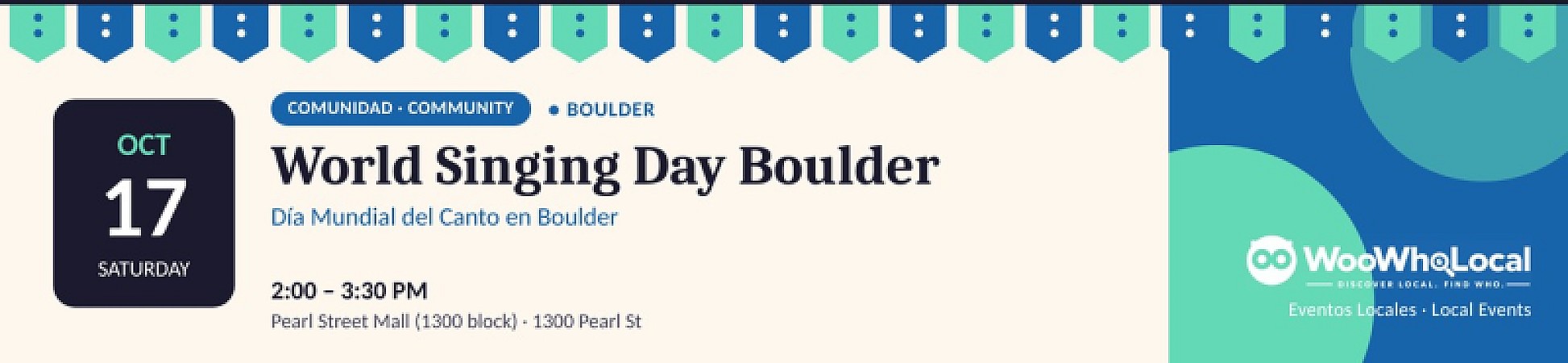 World Singing Day Boulder