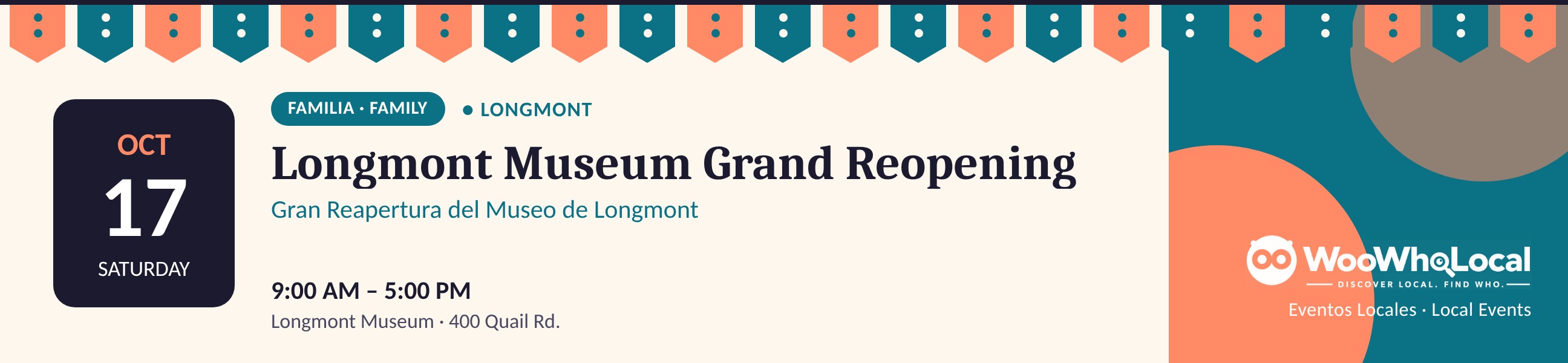 Longmont Museum Grand Reopening Celebration