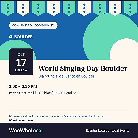 World Singing Day Boulder