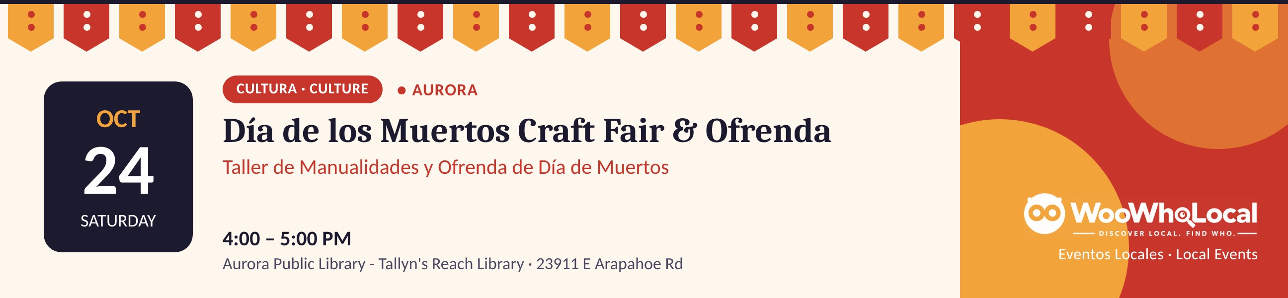 Día de los Muertos Craft Fair & Ofrenda