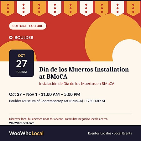 Día de los Muertos Community Installation & Reception at BMoCA