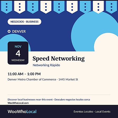 Denver Metro Chamber Speed Networking