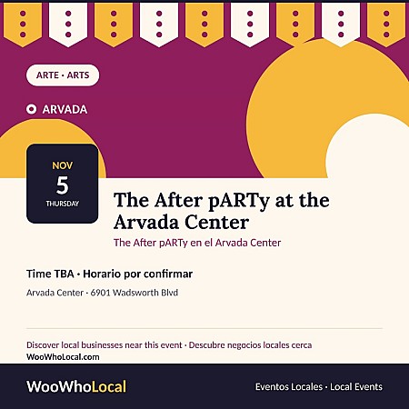 The After pARTy at the Arvada Center