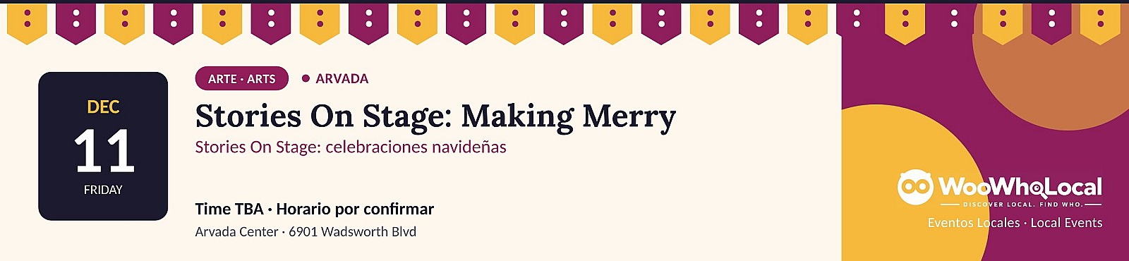 Stories On Stage: Making Merry