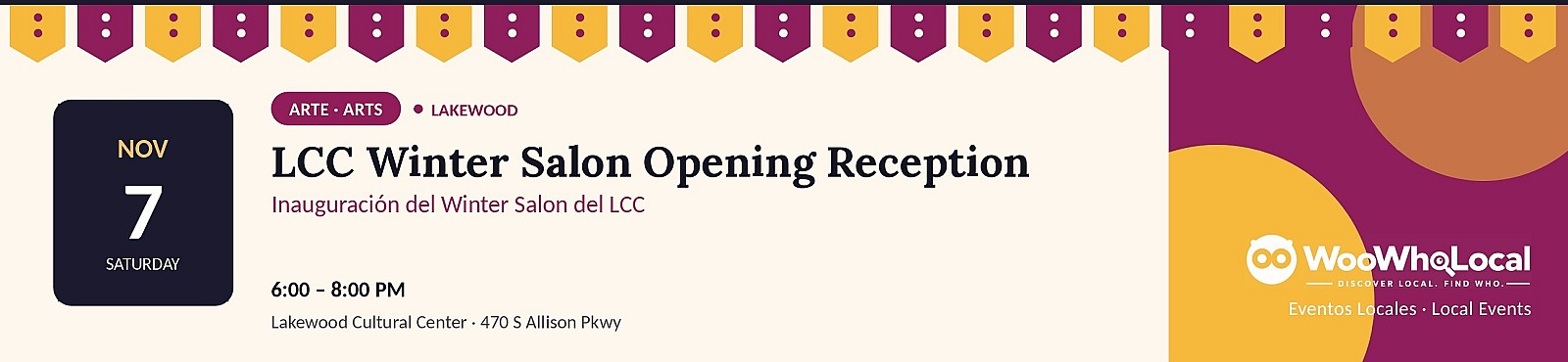 LCC Winter Salon Opening Reception