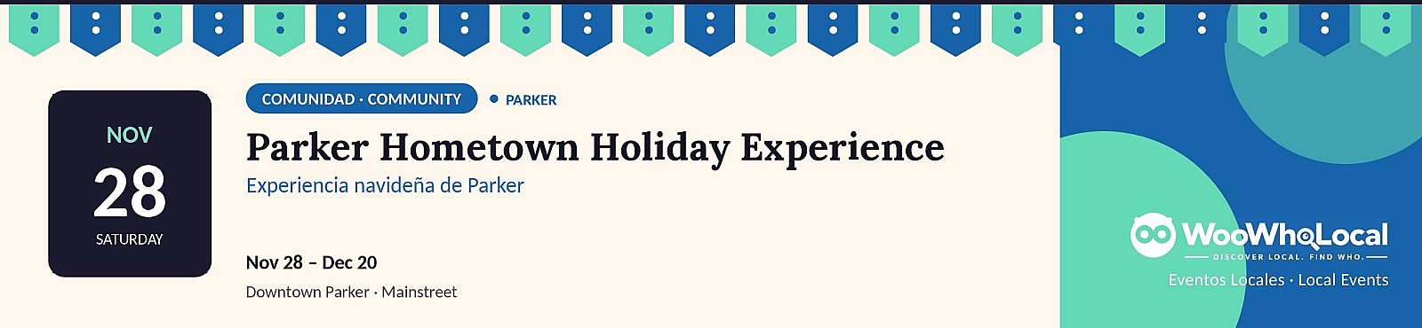 Parker Hometown Holiday Experience