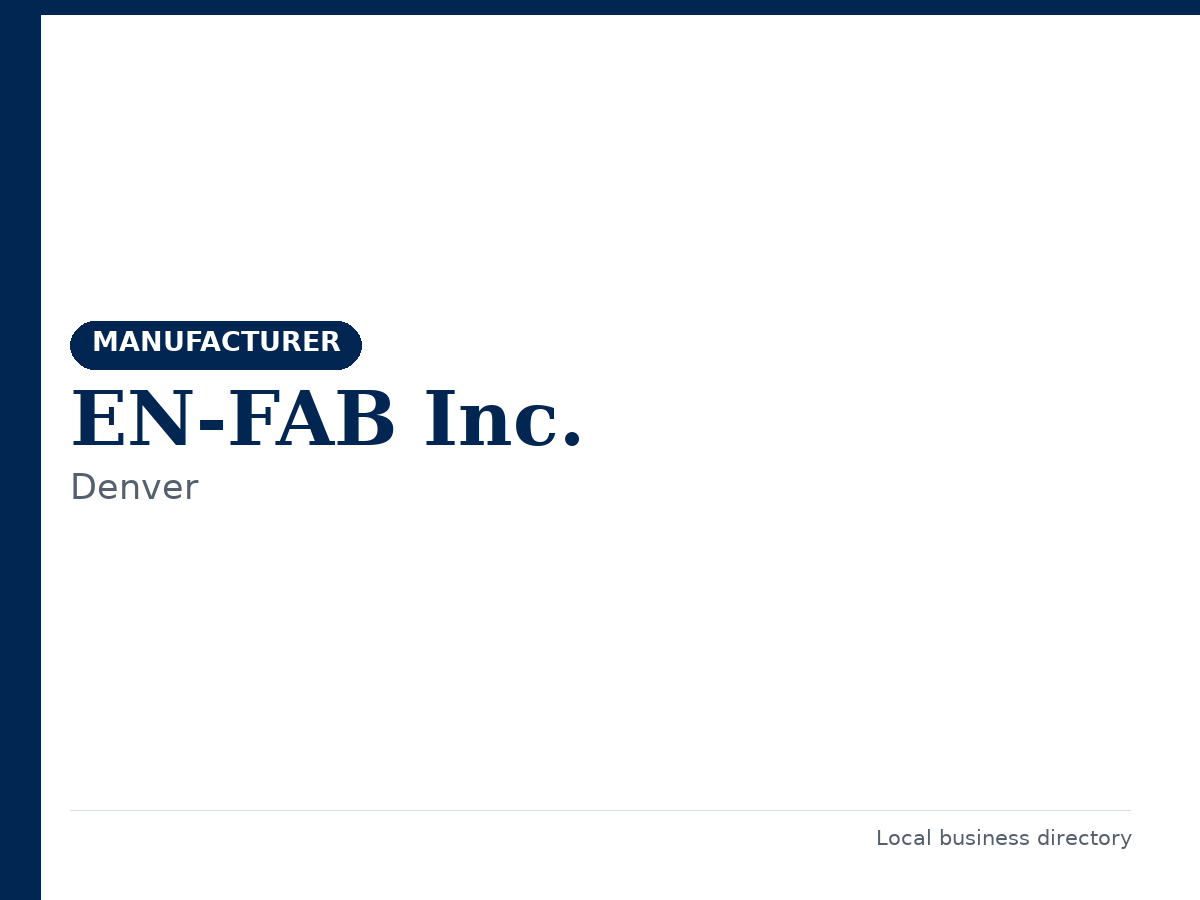 EN-FAB Inc.