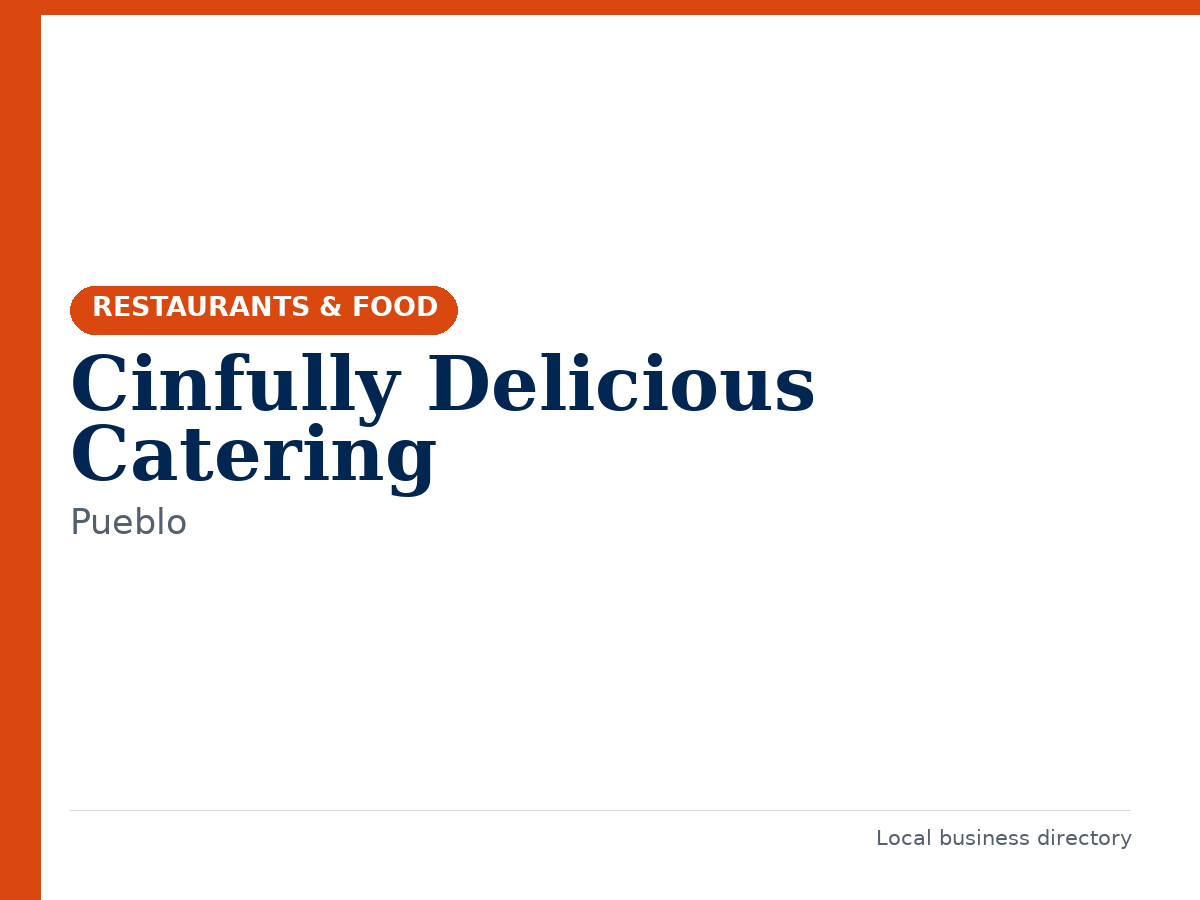 Cinfully Delicious Catering