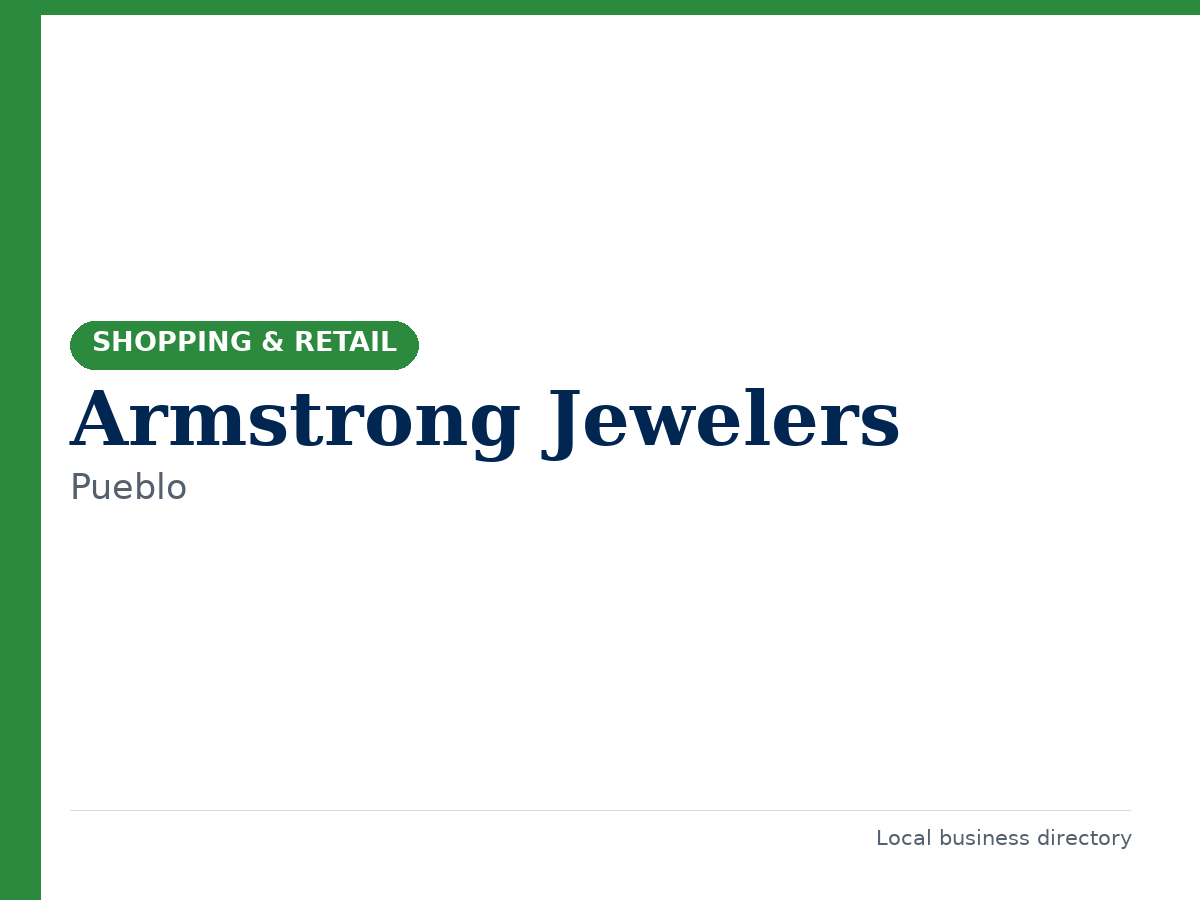 Armstrong Jewelers