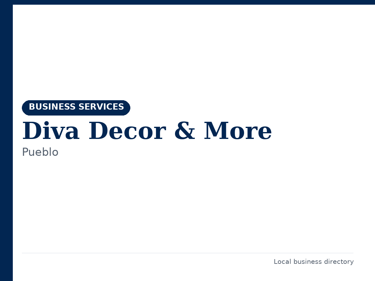 Diva Decor & More