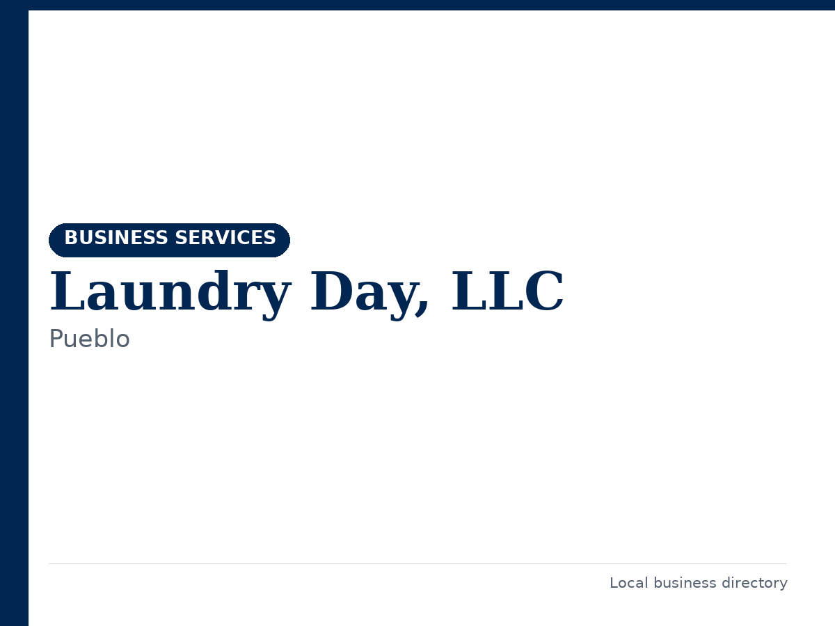 Laundry Day, LLC