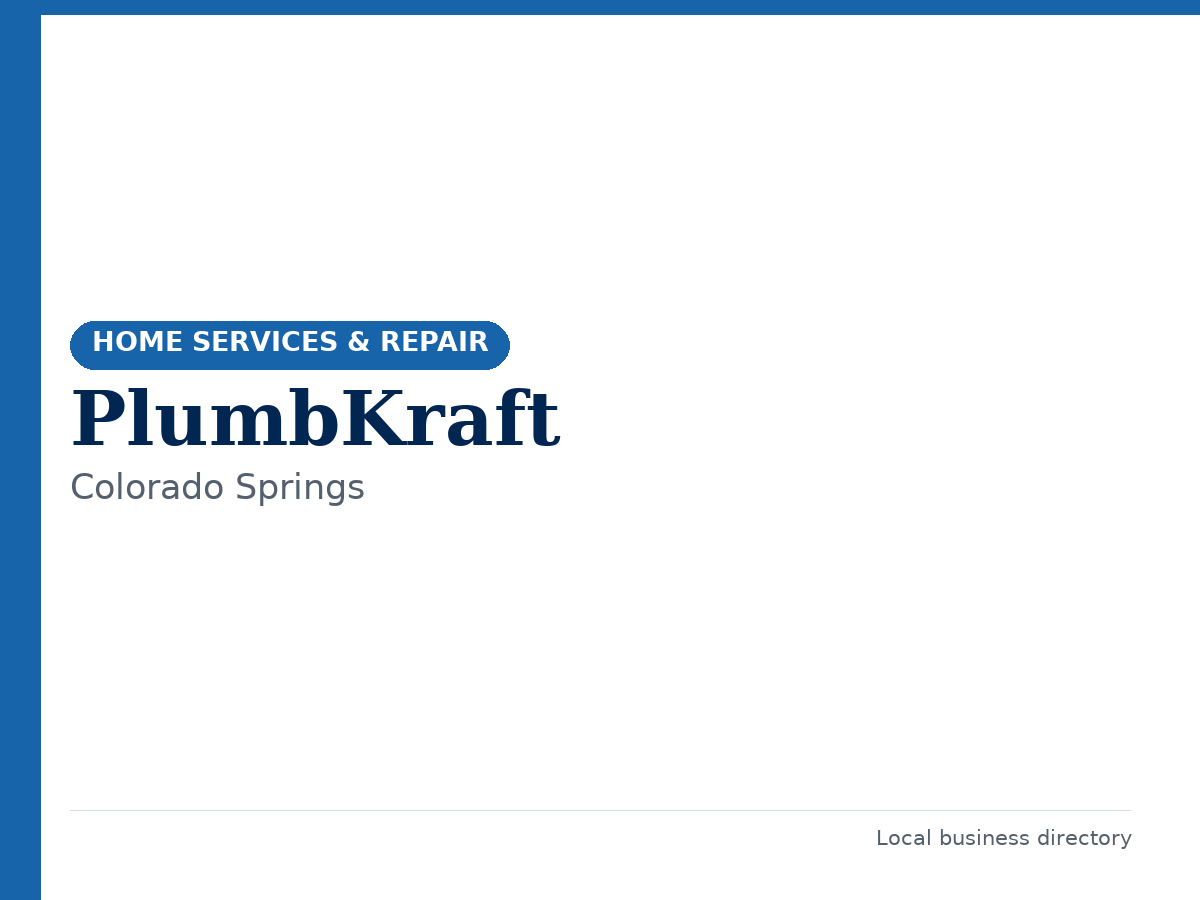PlumbKraft