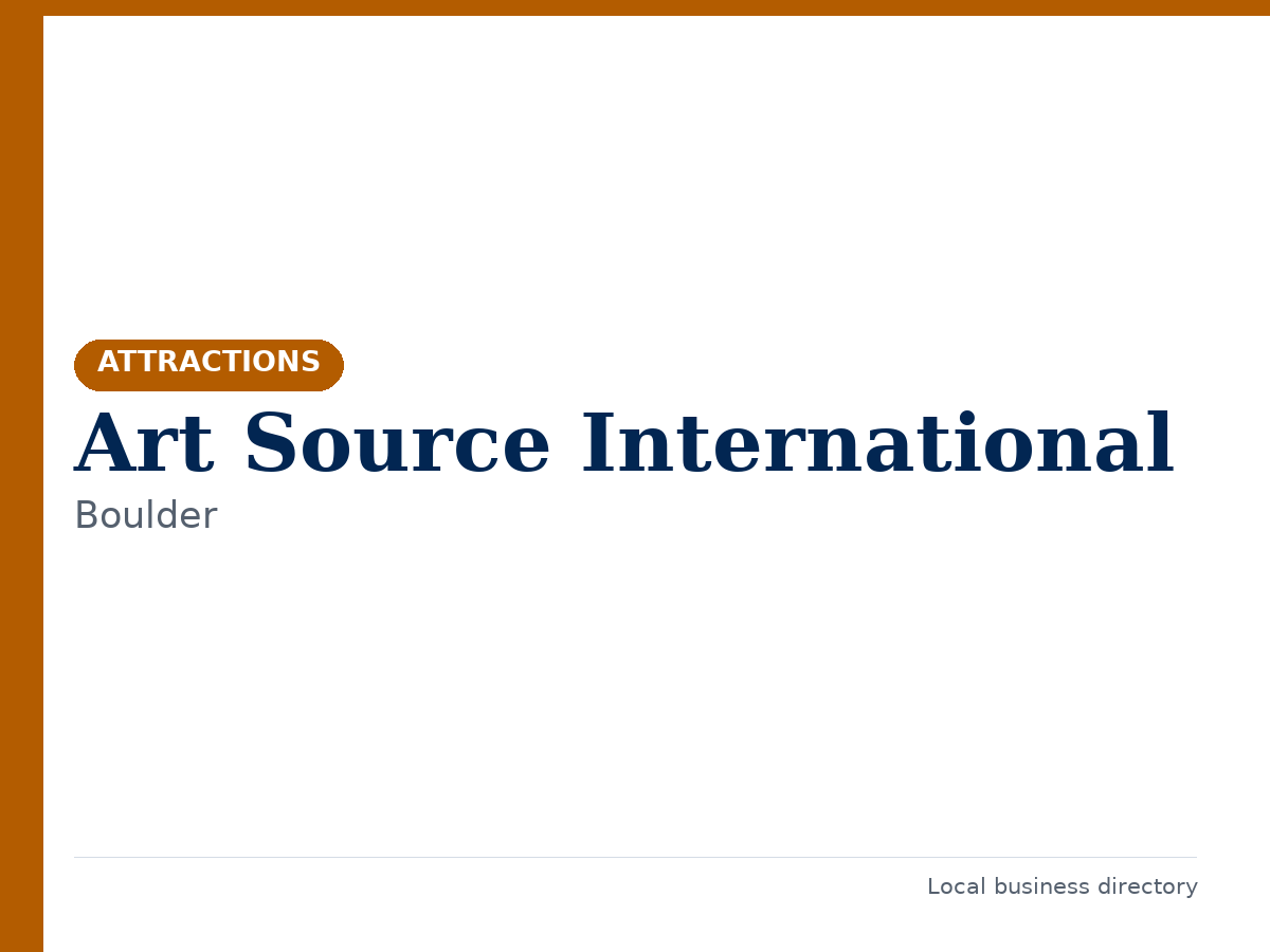 Art Source International