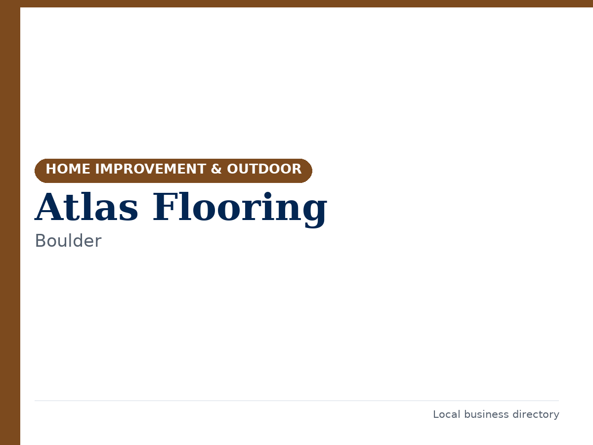 Atlas Flooring