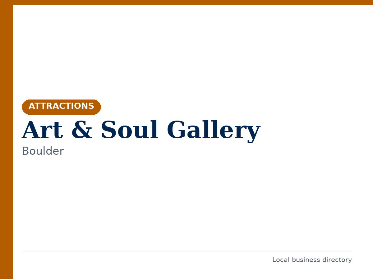 Art & Soul Gallery