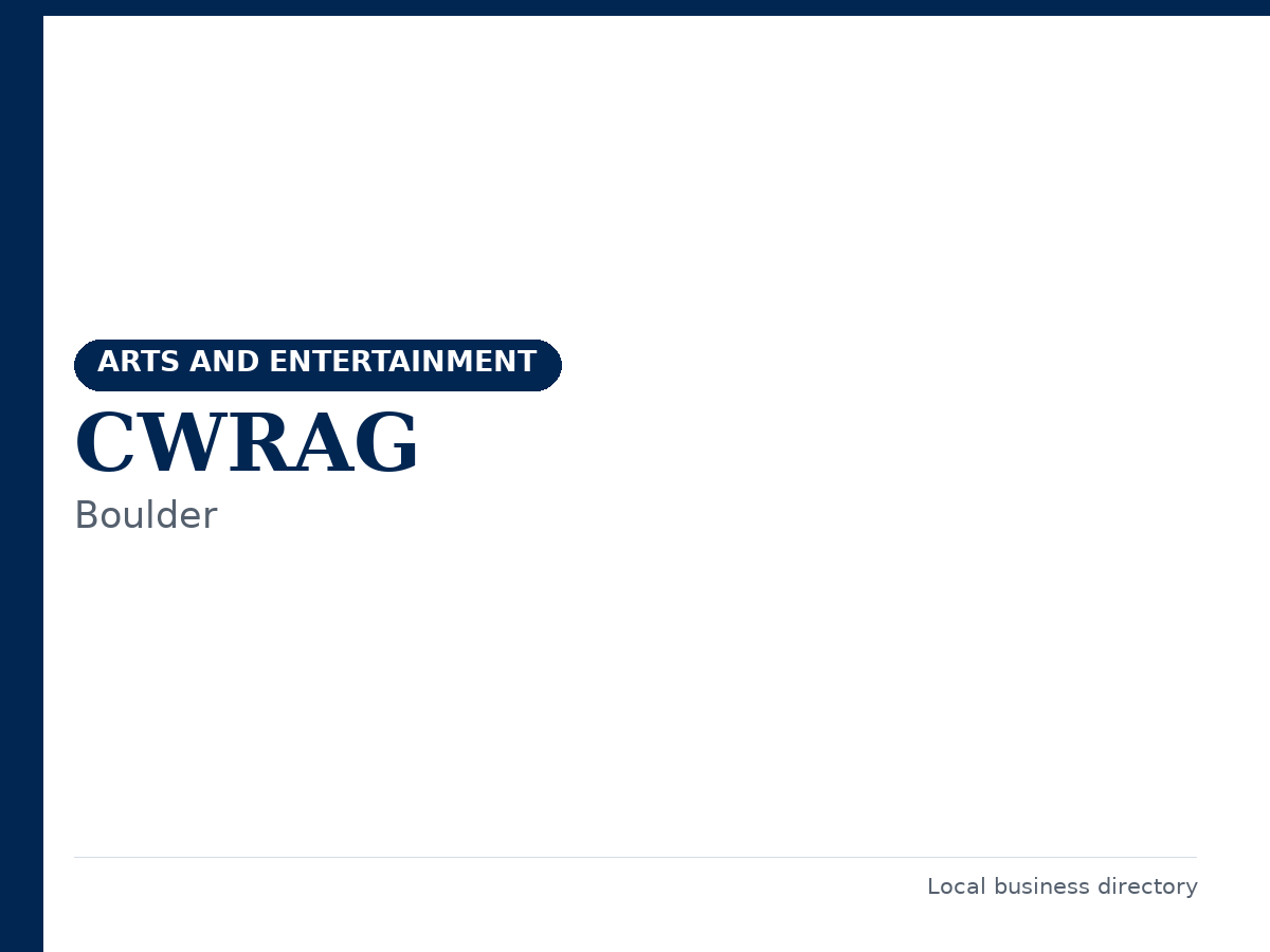 CWRAG