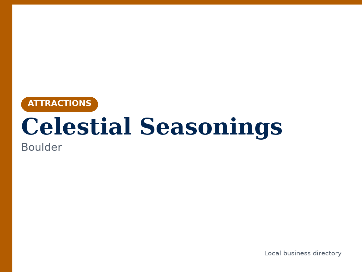 Celestial Seasonings