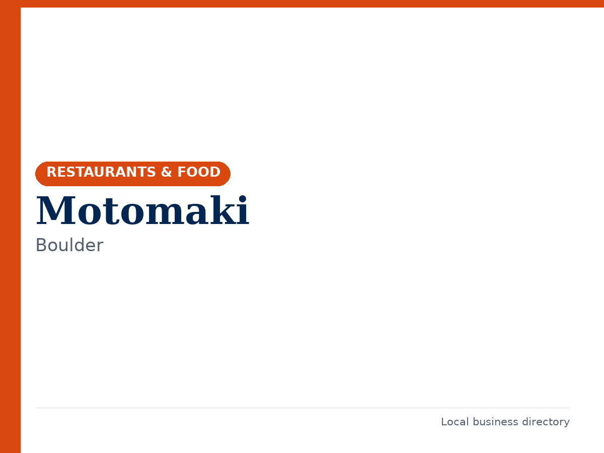 Motomaki