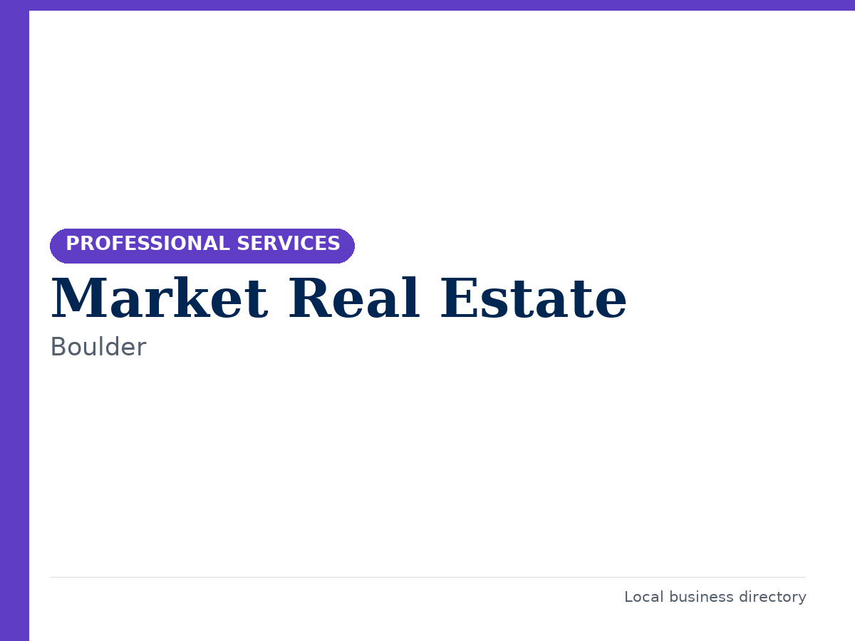 Market Real Estate