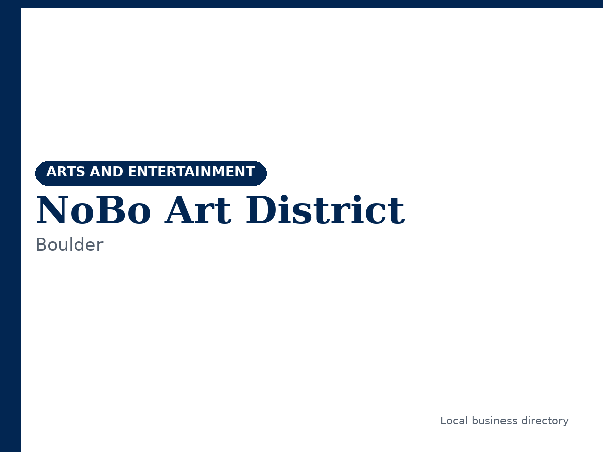 NoBo Art District