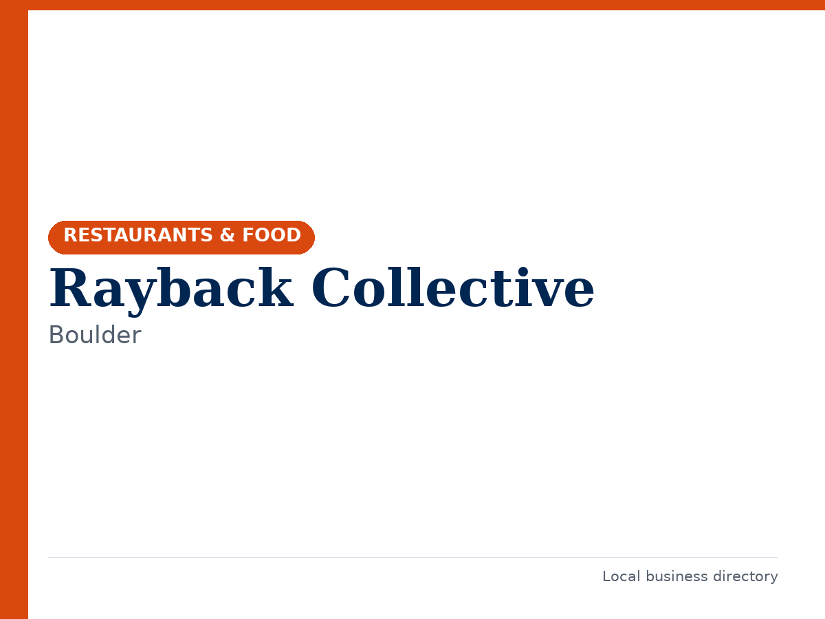 Rayback Collective