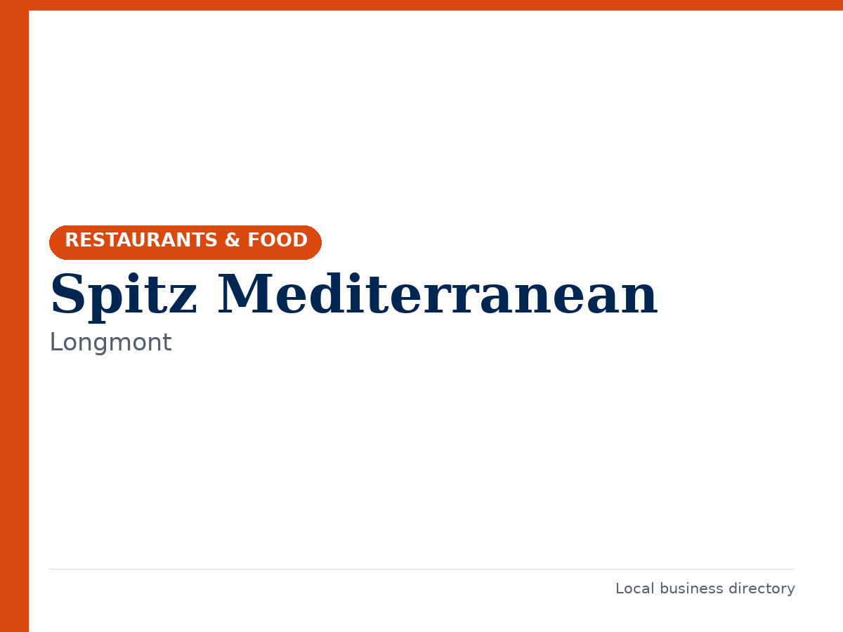 Spitz Mediterranean