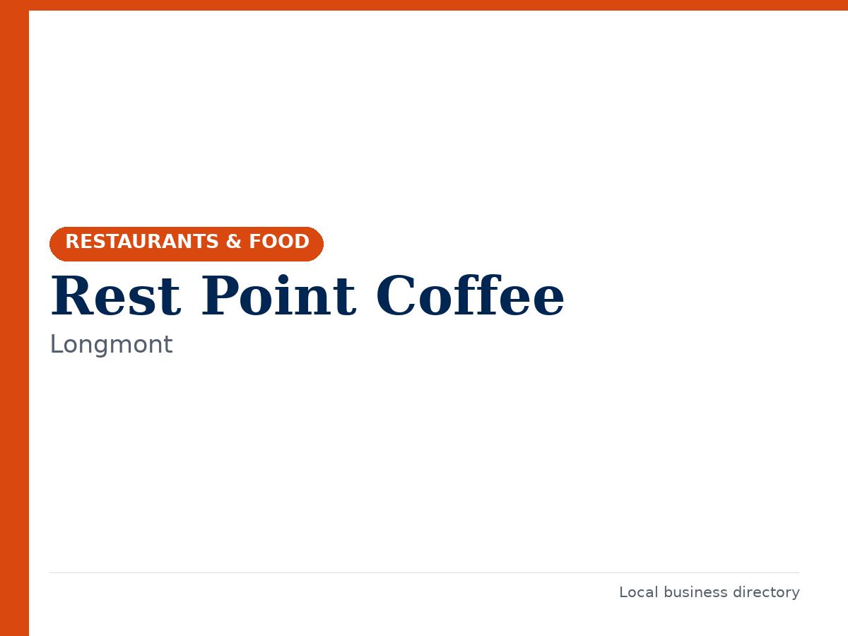Rest Point Coffee