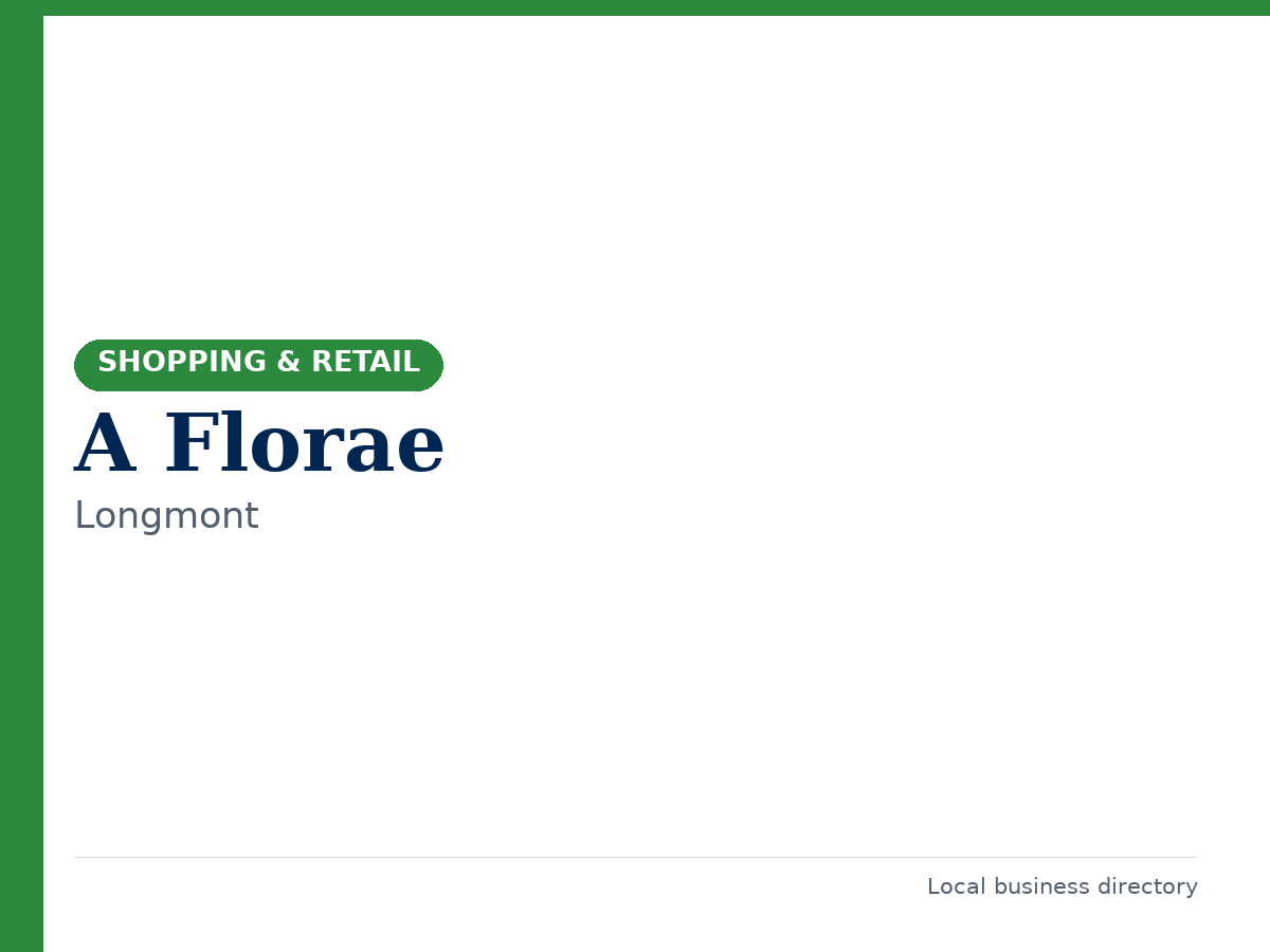 A Florae